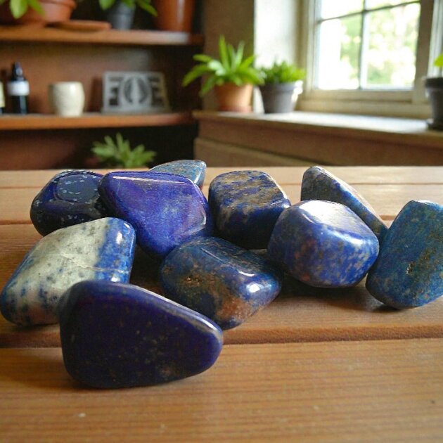Medium Lapiz Luzuli Tumblestone 20-30mm