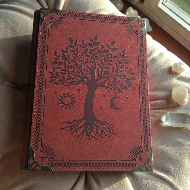 Tree of Life Celtic Inspired Brown Journal