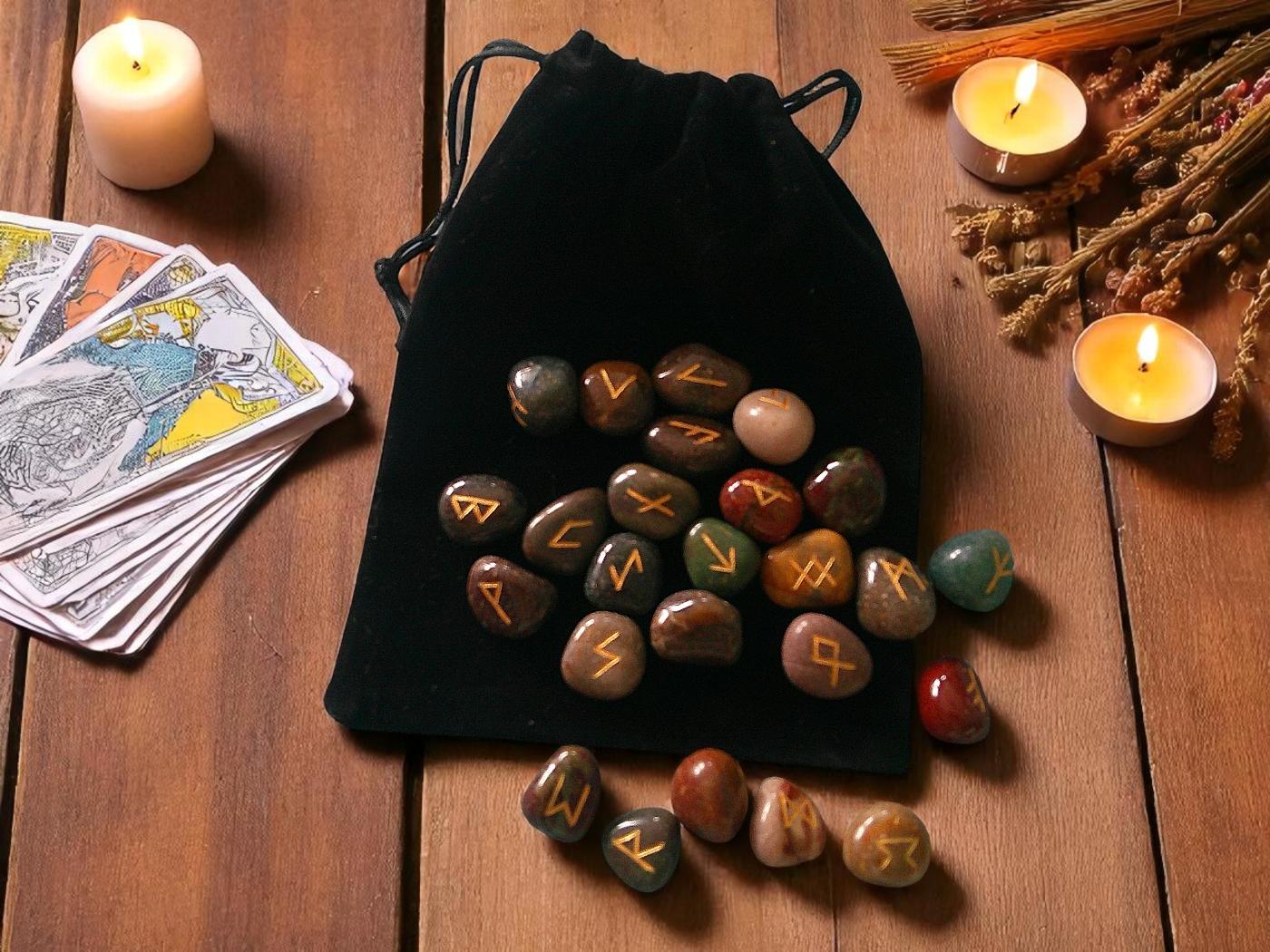 Rune Set Fancy Jasper