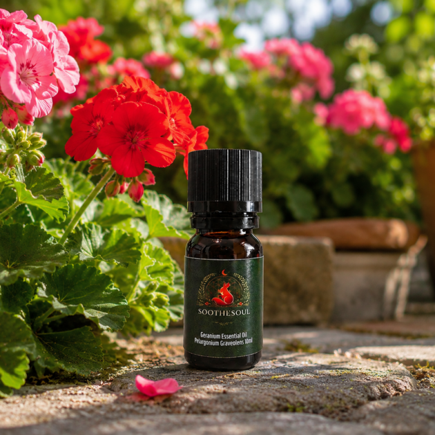Essential oil 10ml. Geranium
