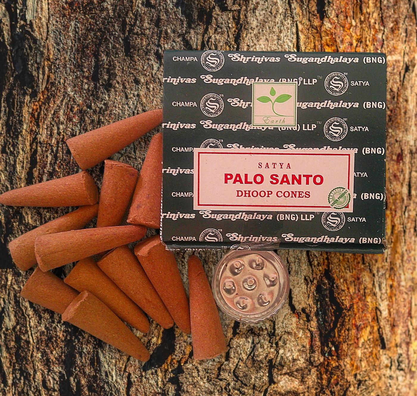 Satya Palo Santo Incense Dhoop Cones