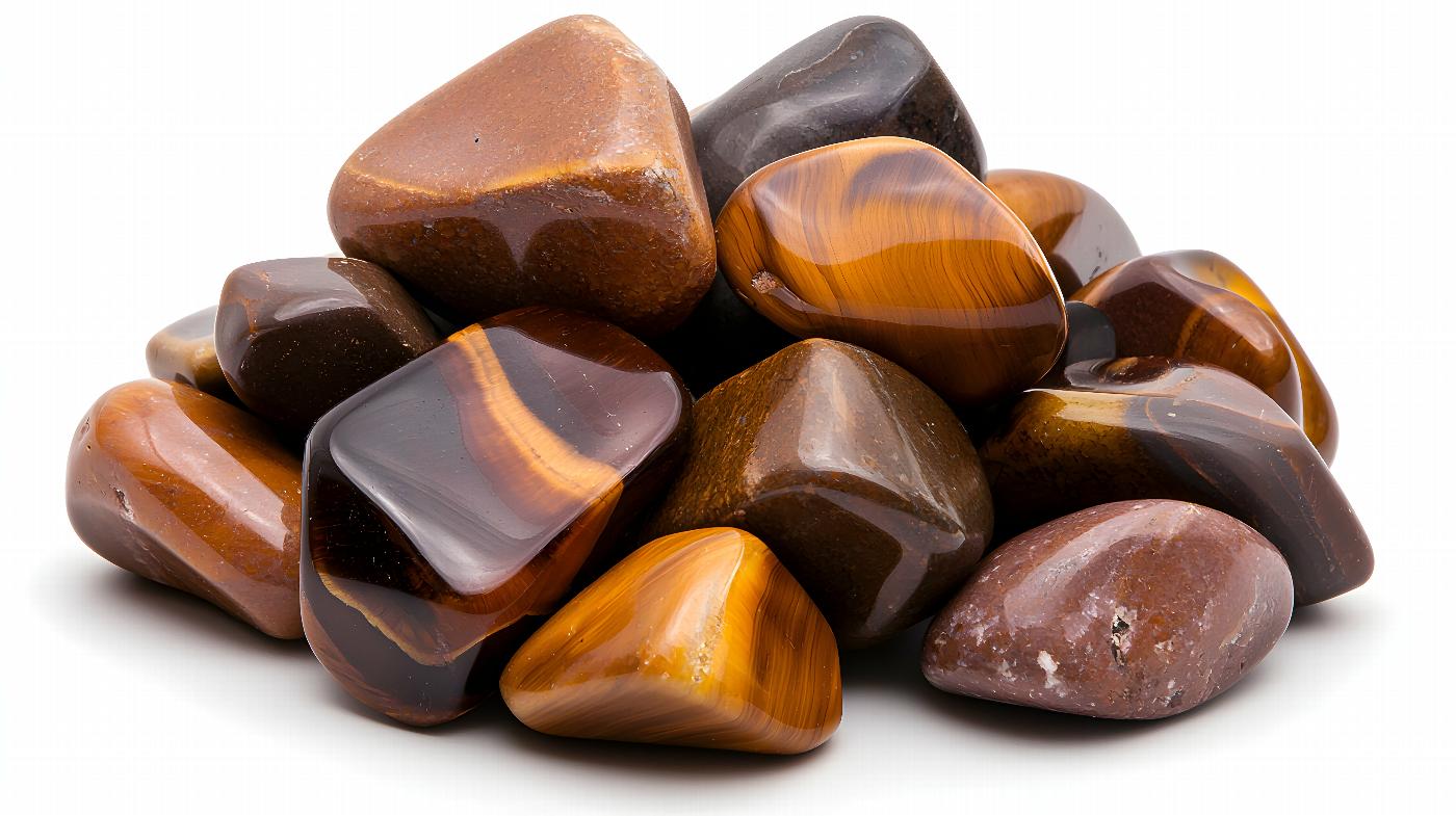 Small Tigers Eye Tumblestone 10-20mm