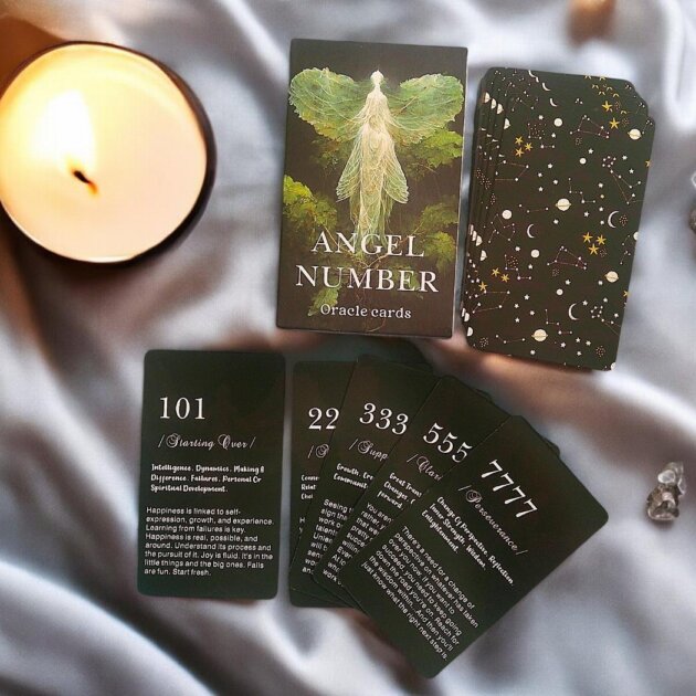 Angel Number Oracle Cards