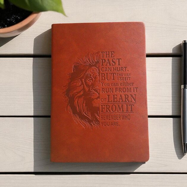 Soft Leather Effect Brown Journal.
