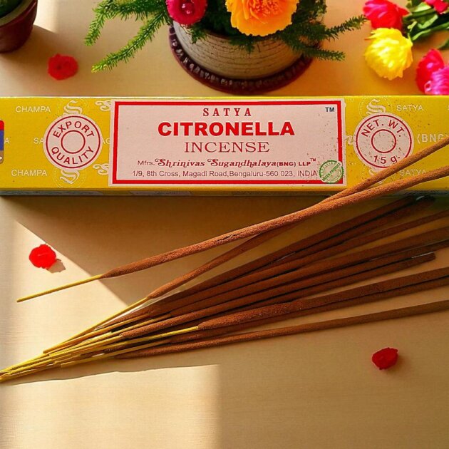 Satya Citronella Incense Sticks