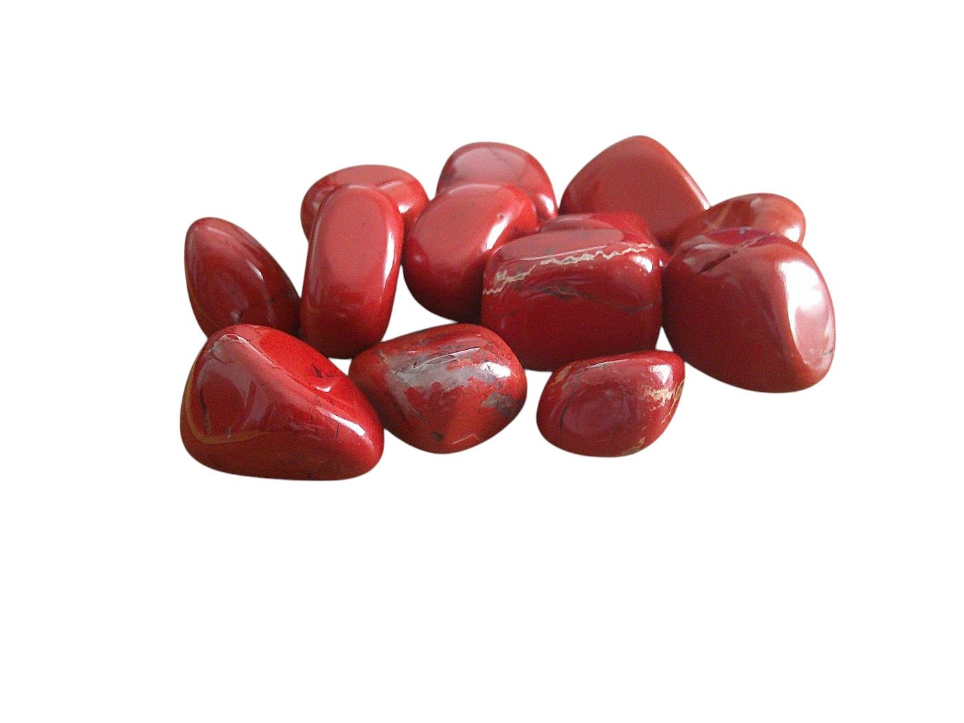 Small Red Jasper Tumblestones 10-20mm - Image 3