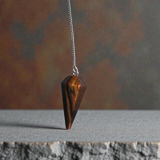 Tigers Eye Pendulum