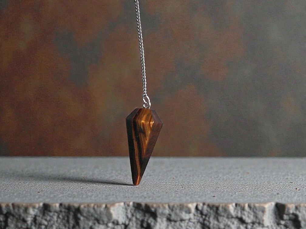 Tigers Eye Pendulum