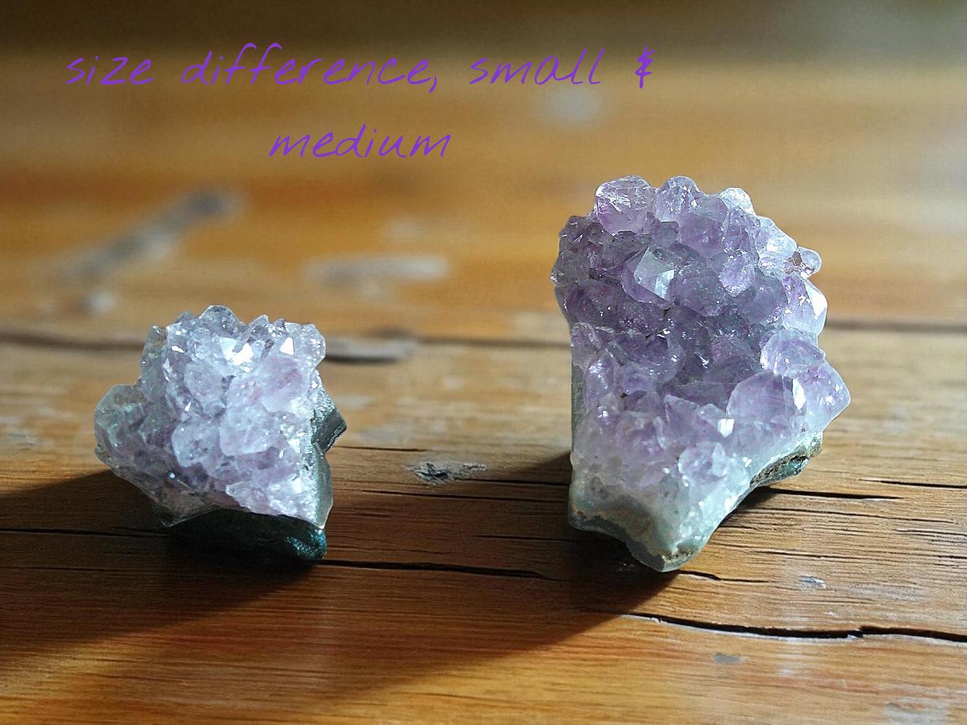 Medium Rough Amethyst Cluster 30-40mm - Image 4