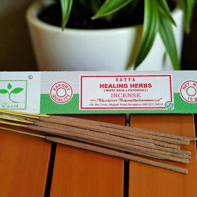 Satya Healing Herb Incense Sticks