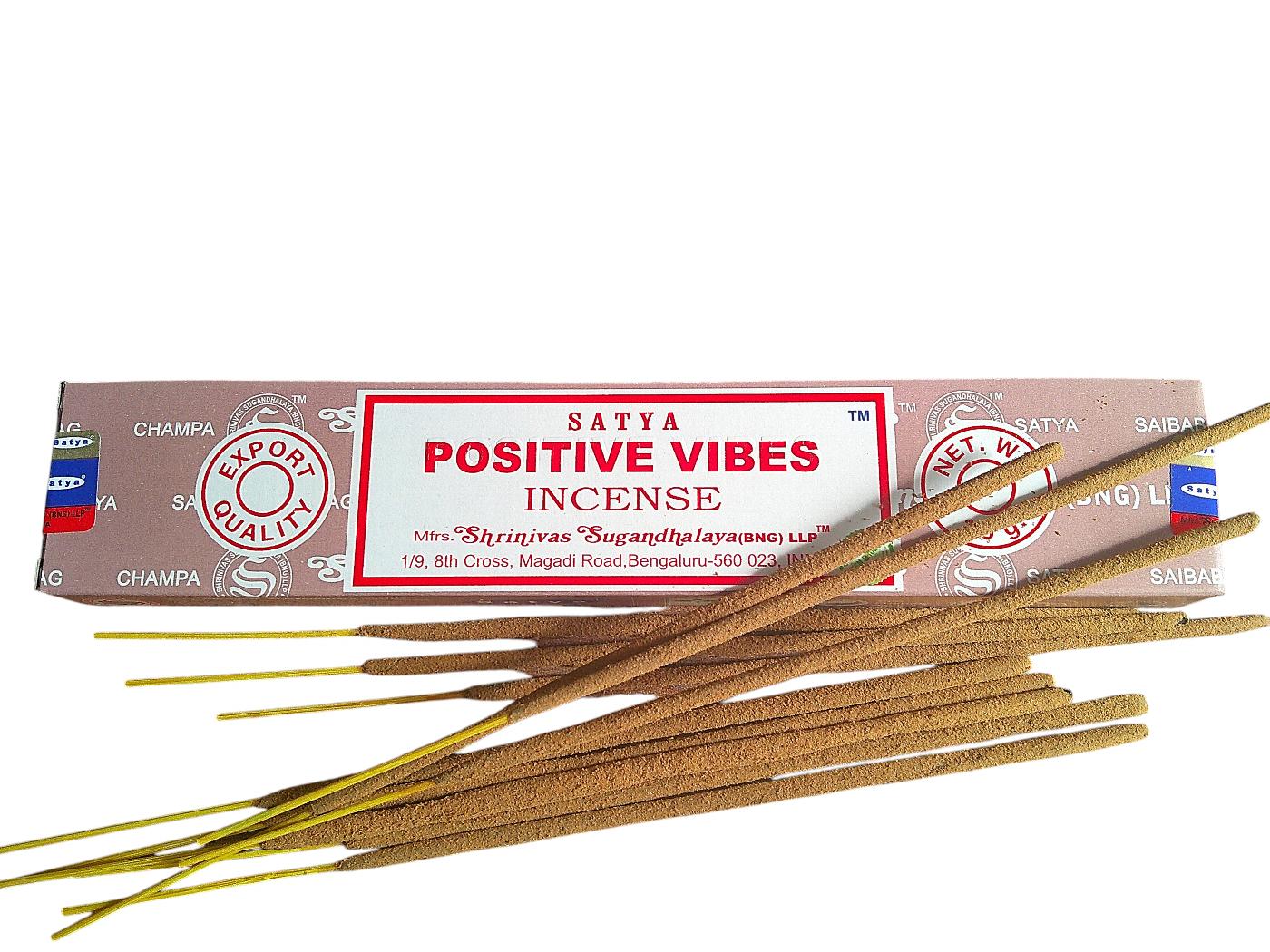 Satya Positive Vibe Incense Sticks - Image 3