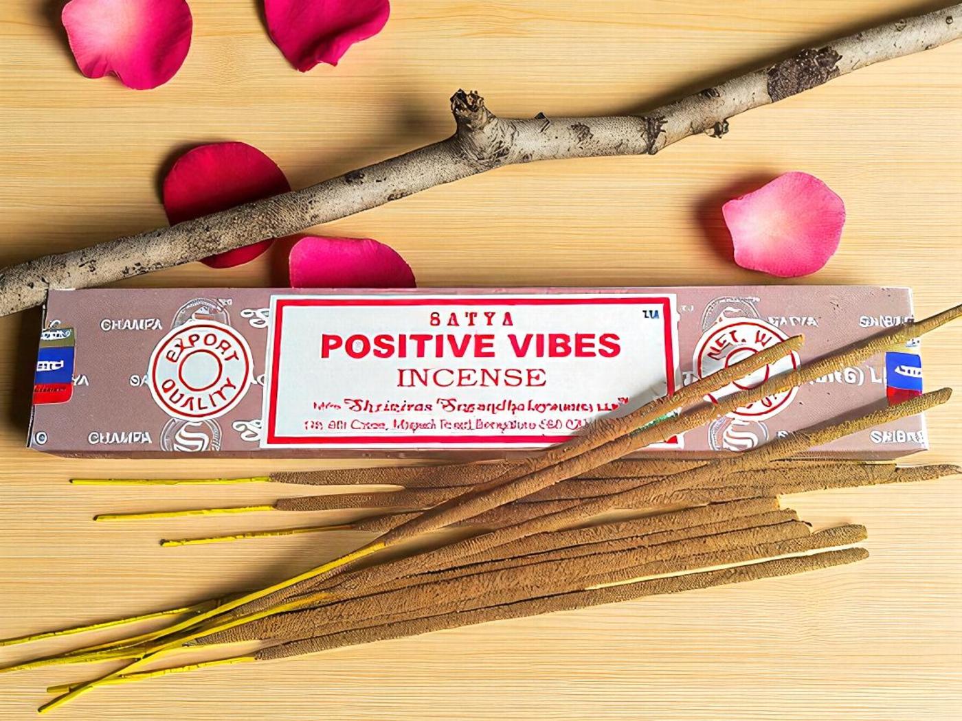 Satya Positive Vibe Incense Sticks