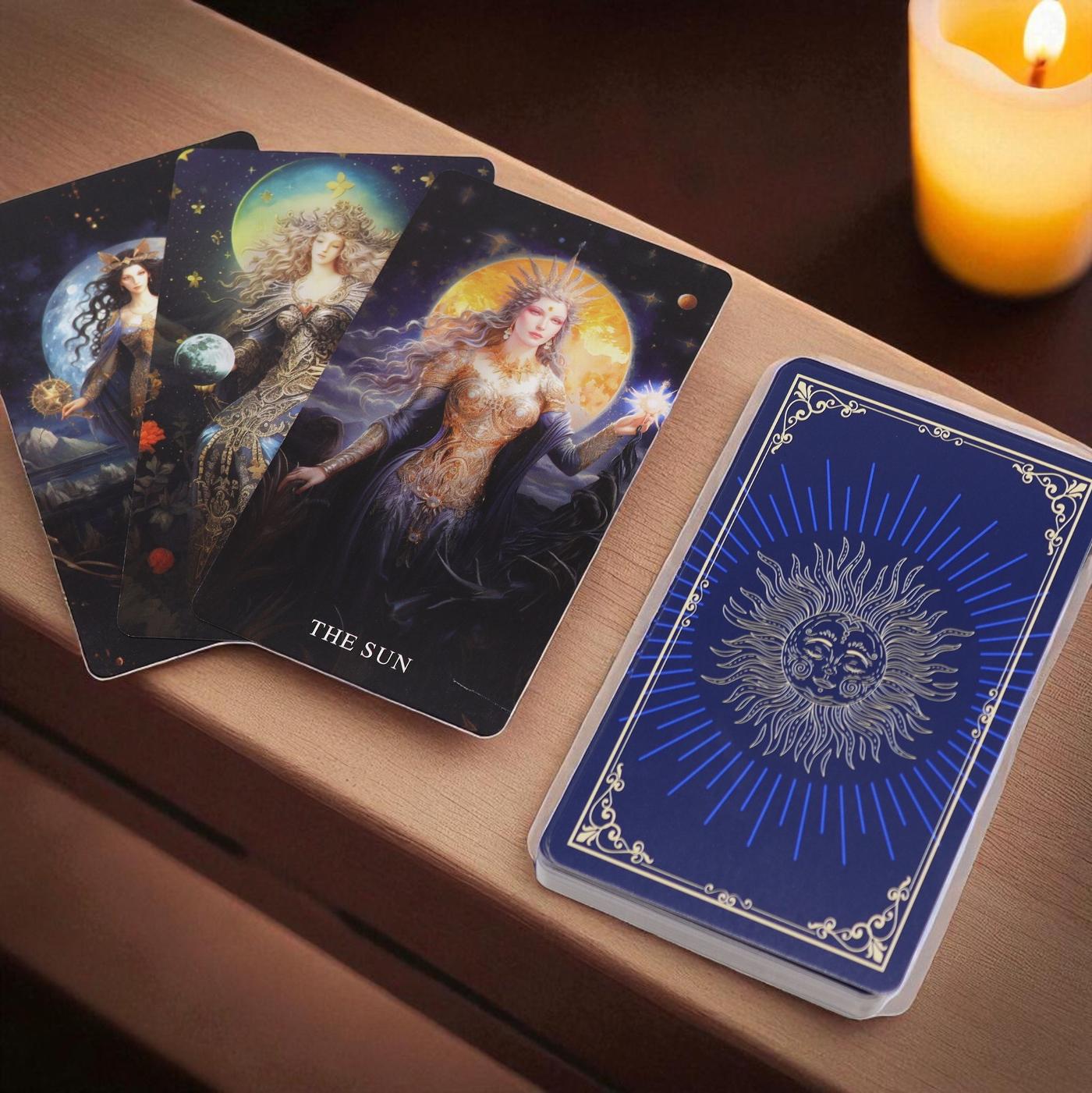 Goddess Arcana Tarot 78 Card Deck - Image 3