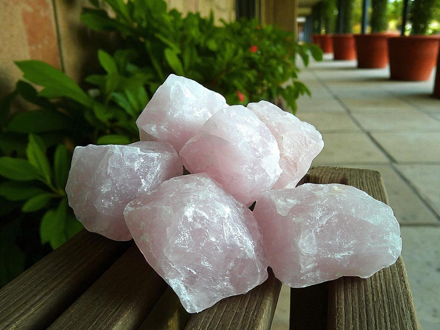 Large Rough Rose Quartz Crystal 40-50mm