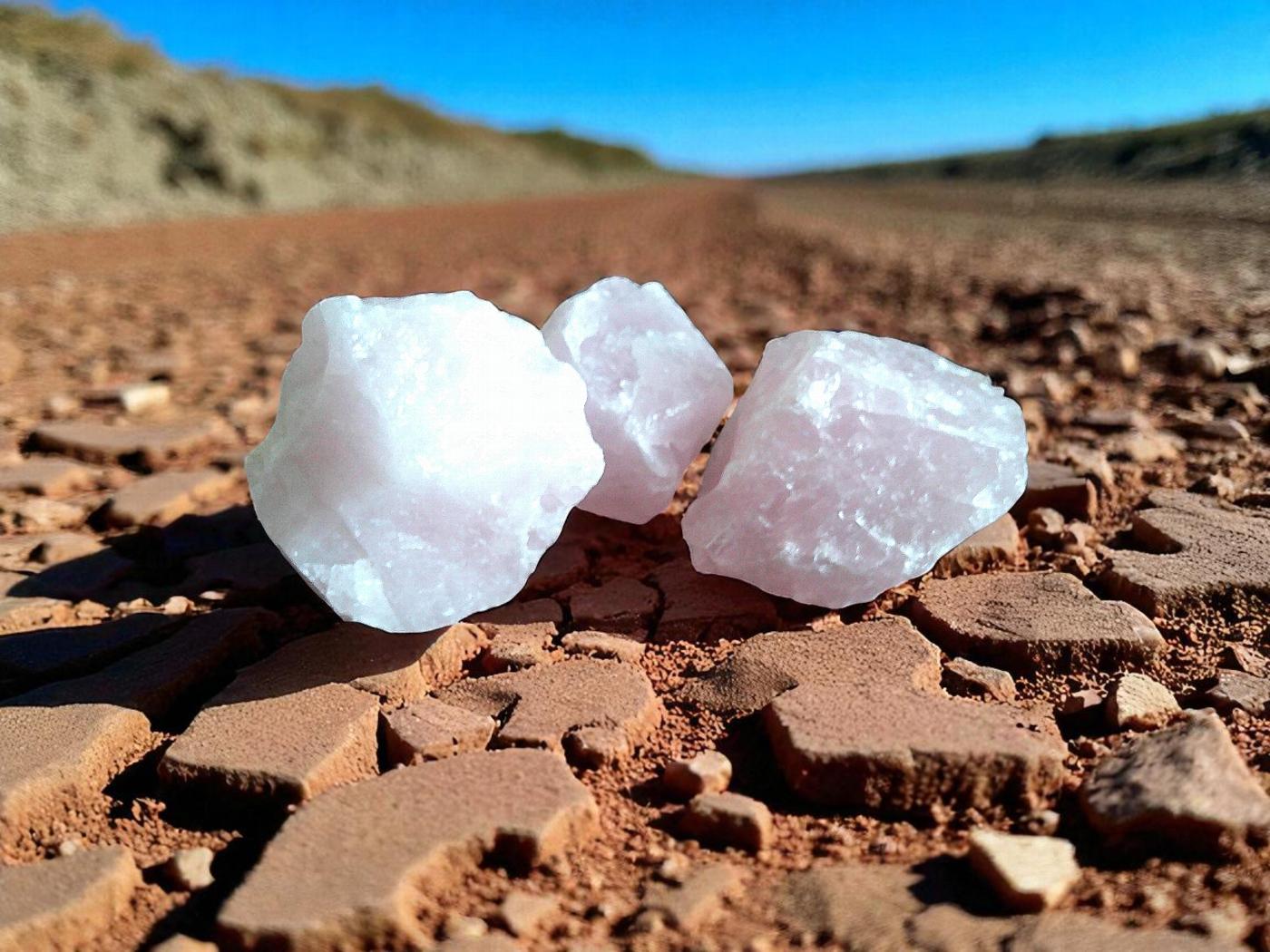 Large Rough Rose Quartz Crystal 40-50mm - Image 2