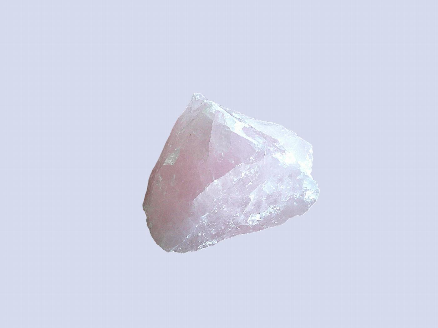 Large Rough Rose Quartz Crystal 40-50mm - Image 3