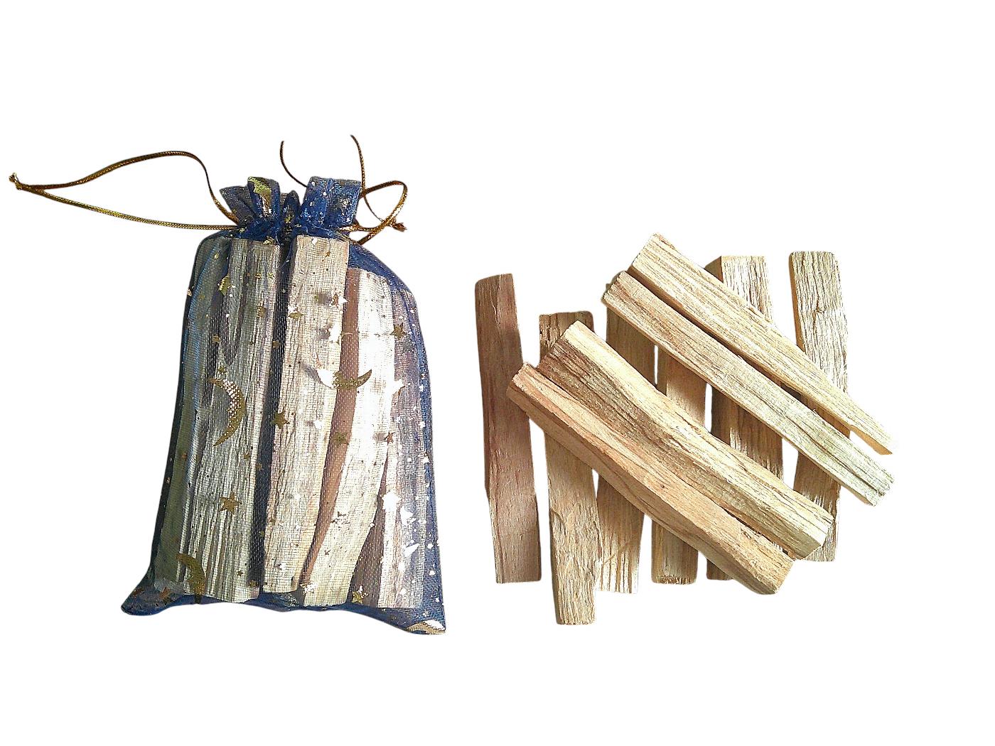 Natural Palo Santo Wood Sticks Pk 10 - Image 2