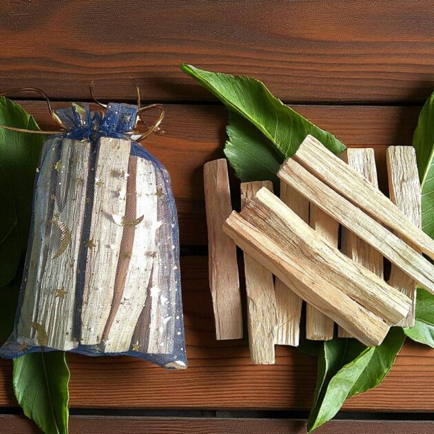 Natural Palo Santo Wood Sticks Pk 10