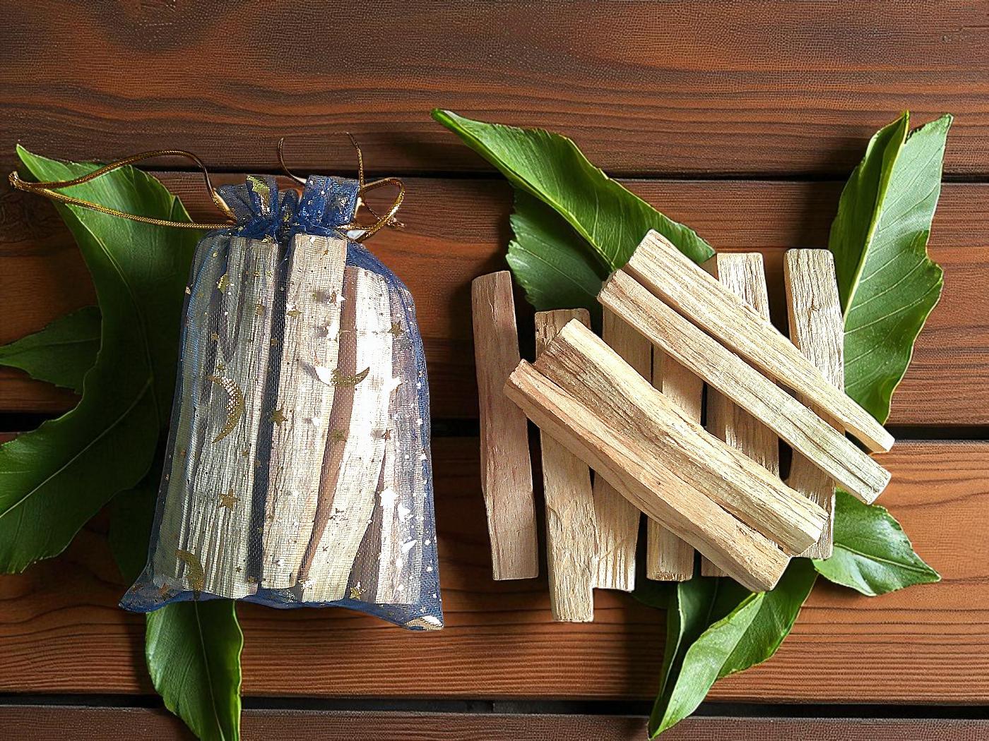Natural Palo Santo Wood Sticks Pk 10