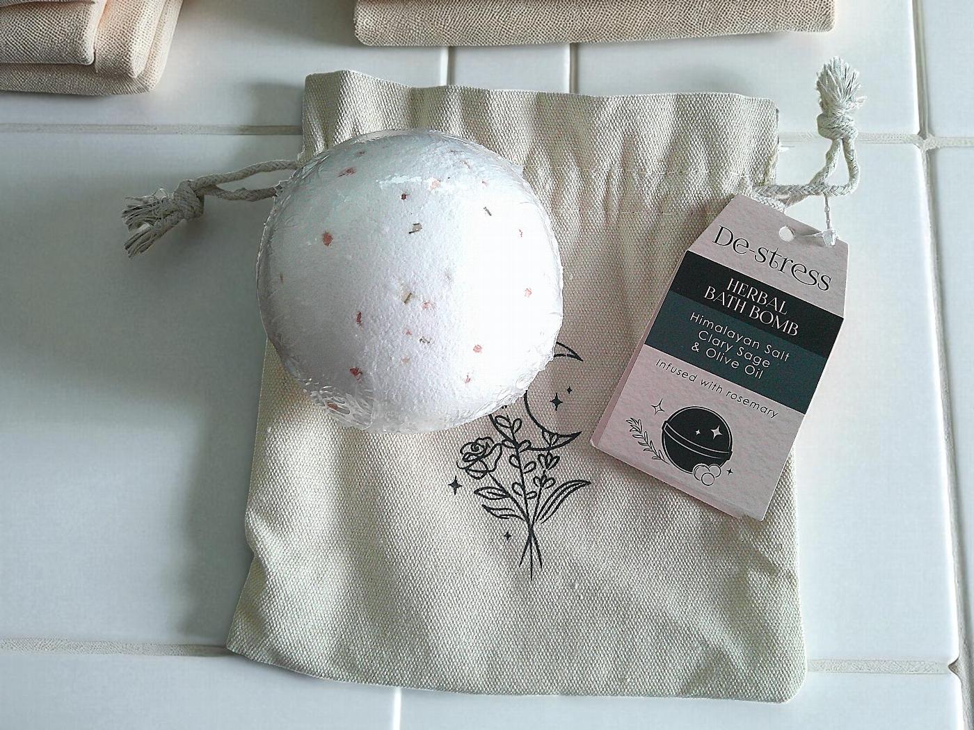 Herbal Bath Bomb De-Stress - Image 3
