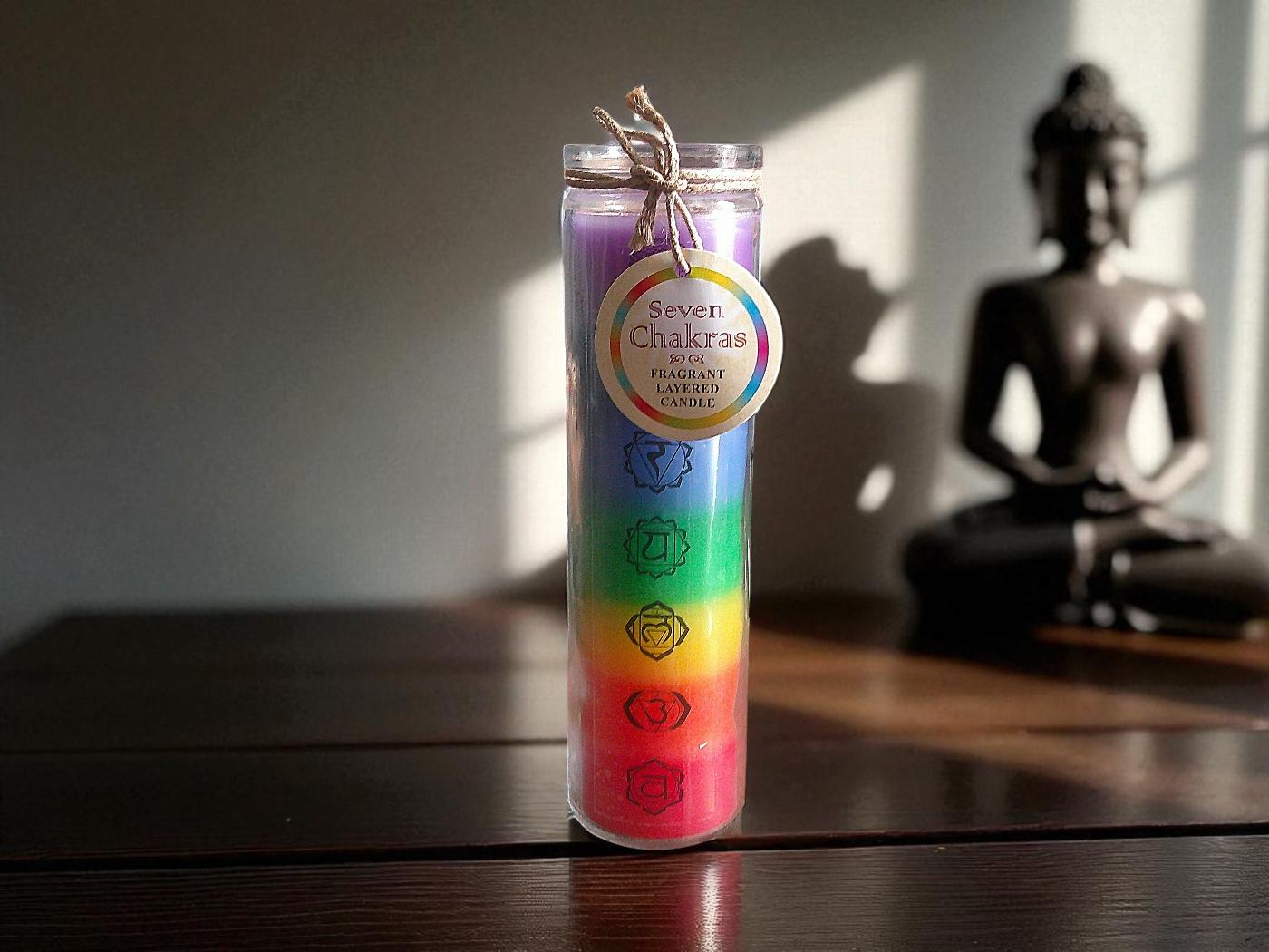 Tube Candle 7 Chakras