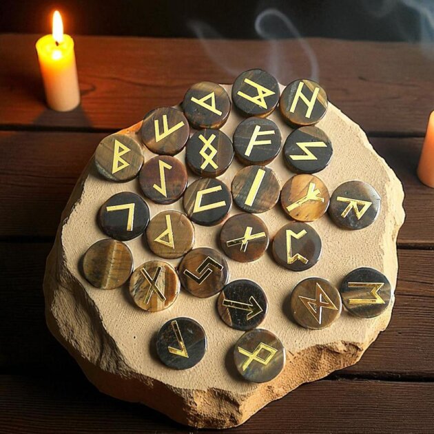 Rune Set Tigers Eye
