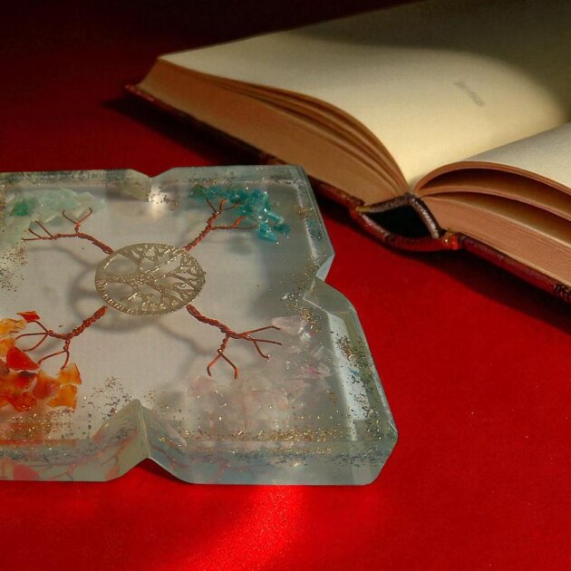 Orgonite Copper Tree Desk Power Packs