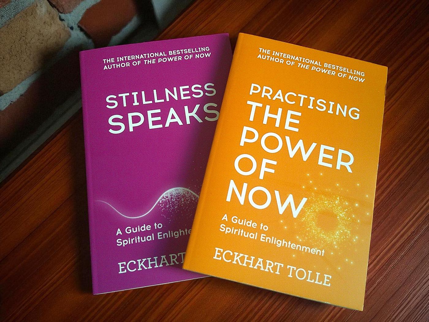 Book Set, Stillness Speaks and Practising the Power of Now by Eckhart Tolle