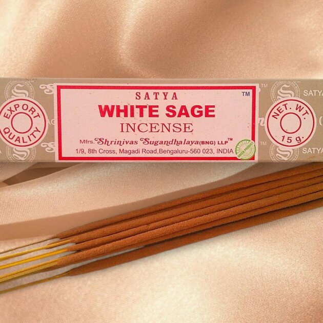 Satya White Sage Incense Sticks