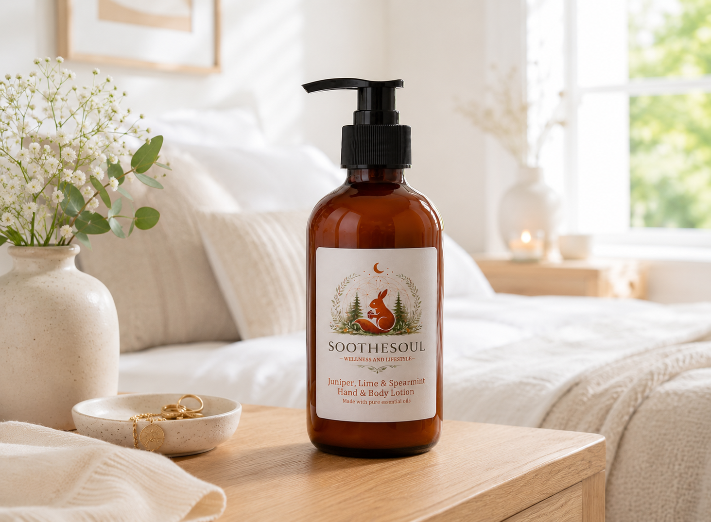 Juniper, Lime, Spearmint Hand & Body Lotion 250ml - Image 3