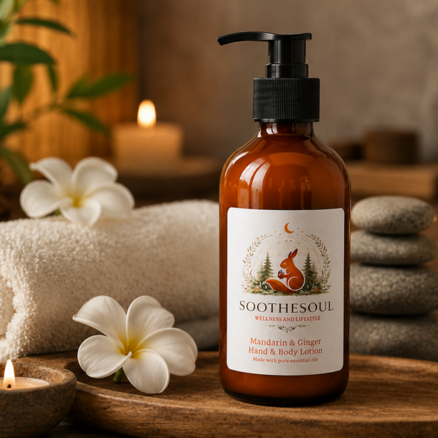 Mandarin, Ginger Hand & Body Lotion 250ml