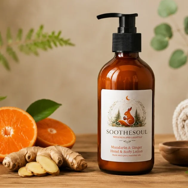 Mandarin, Ginger Hand & Body Lotion 250ml
