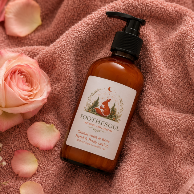 Sandalwood, Rose Hand & Body Lotion 250ml