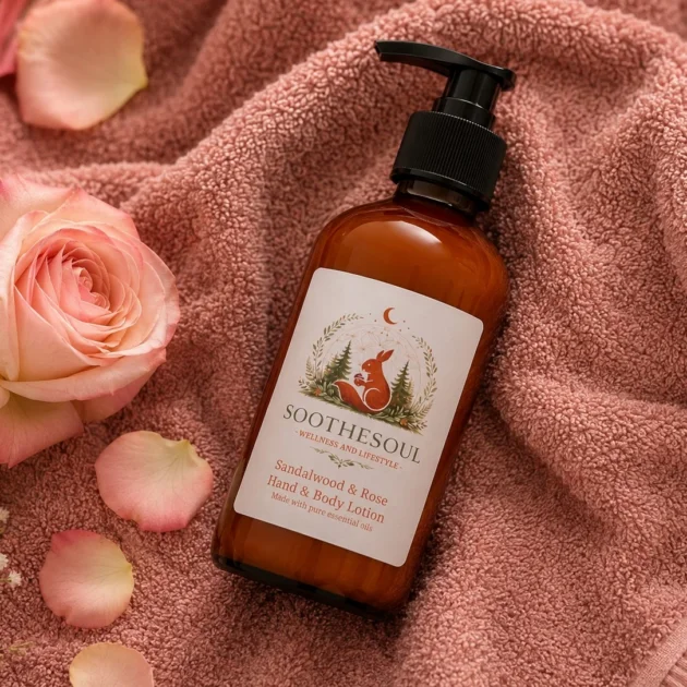 Sandalwood, Rose Hand & Body Lotion 250ml