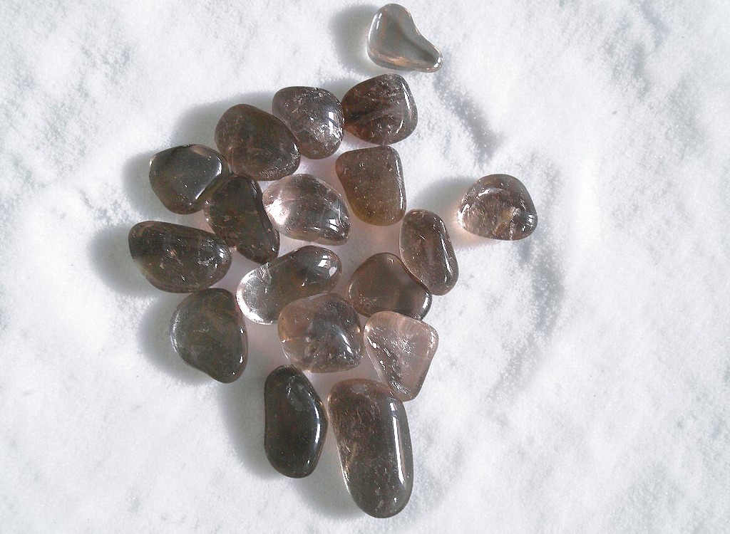 Small Smoky Quartz Tumblestones 10-20mm - Image 3