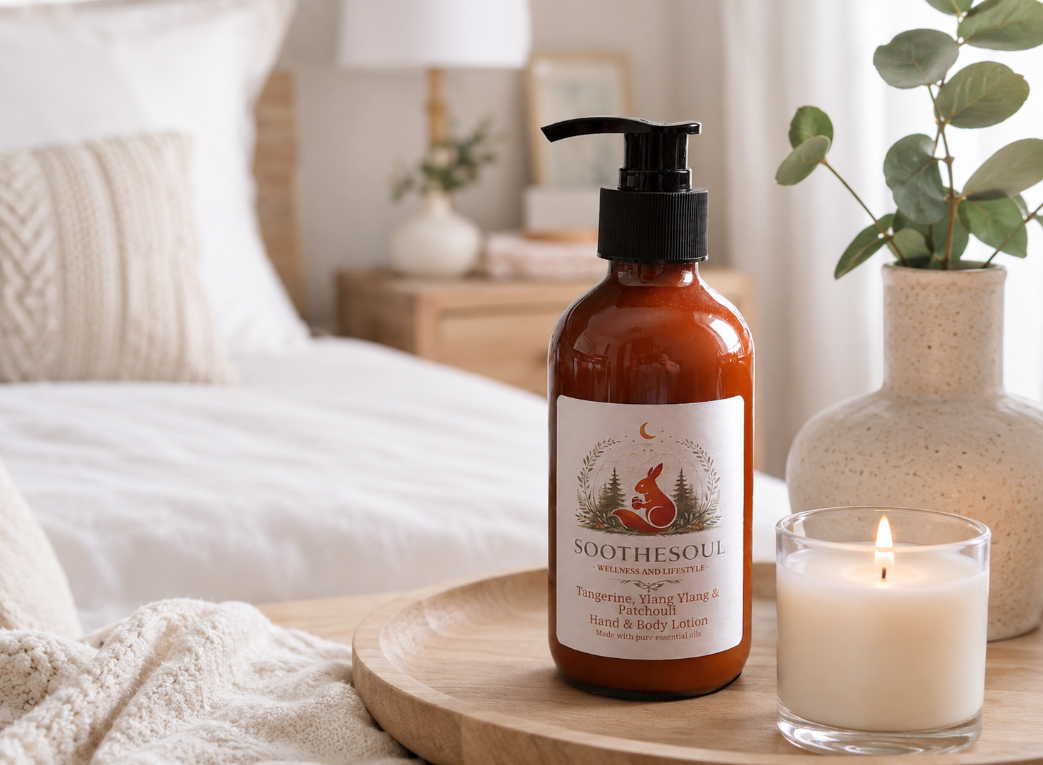 Tangerine, Ylang Ylang, Patchouli Hand & Body Lotion 250ml